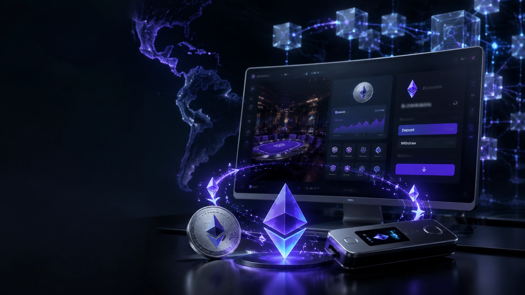 Casino Ethereum: cómo jugar y retirar con ETH
